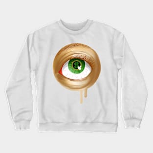 The Green Eyed Insomniac Crewneck Sweatshirt